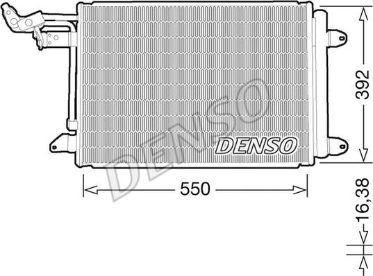 Wilmink Group WG1917422 - Condenser, air conditioning car-mod.net