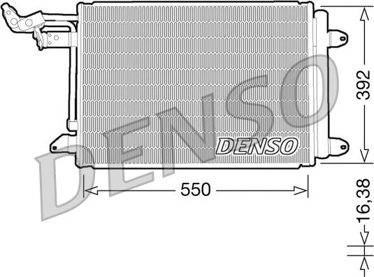 Wilmink Group WG1917397 - Condenser, air conditioning car-mod.net