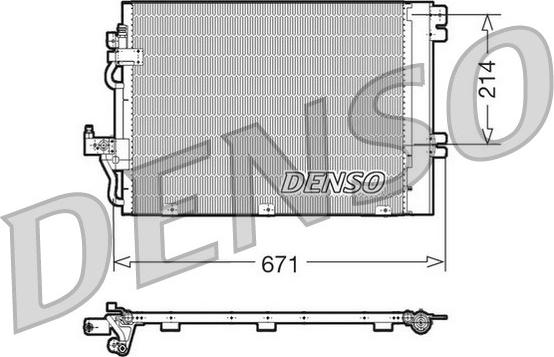 Wilmink Group WG1917308 - Condenser, air conditioning car-mod.net