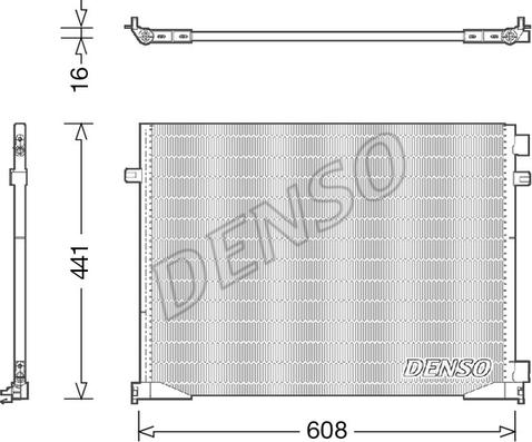 Wilmink Group WG1917384 - Condenser, air conditioning car-mod.net