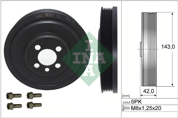 Wilmink Group WG1978462 - Belt Pulley, crankshaft car-mod.net