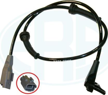 Wilmink Group WG1495464 - ABS sensor, wheel speed car-mod.net