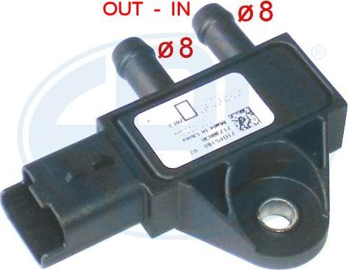 Wilmink Group WG1493993 - Exhaust pressure Sensor car-mod.net