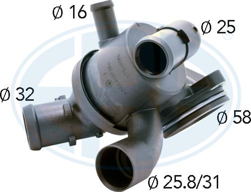 Wilmink Group WG1493032 - Coolant thermostat / housing car-mod.net