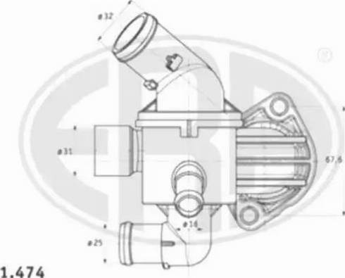 Wilmink Group WG1492938 - Coolant thermostat / housing car-mod.net