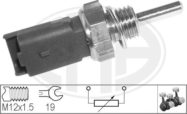 Wilmink Group WG1492441 - Coolant temperature Sensor car-mod.net