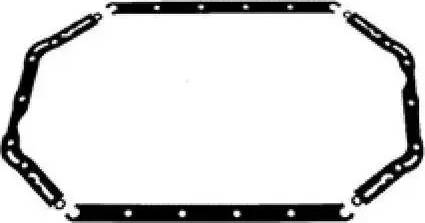 Wilmink Group WG1497715 - Gasket, oil sump car-mod.net