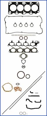 Wilmink Group WG1453017 - Full Gasket Set, engine car-mod.net