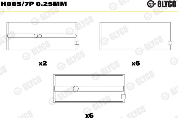 Wilmink Group WG1483698 - Crankshaft Bearing Set car-mod.net