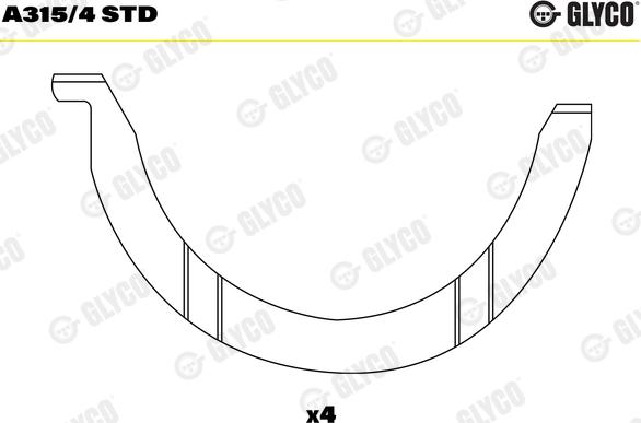Wilmink Group WG1483686 - Thrust Washer, crankshaft car-mod.net