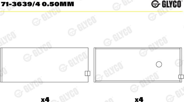 Wilmink Group WG1094389 - Conrod Bearing Set car-mod.net