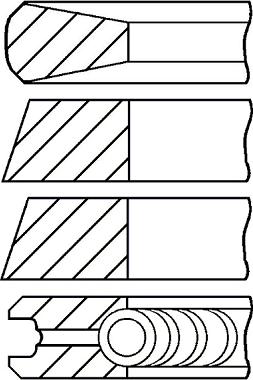Wilmink Group WG1096565 - Piston Ring Kit car-mod.net