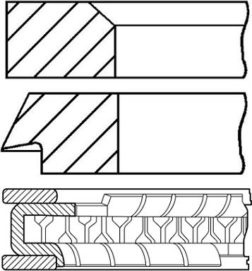 Wilmink Group WG1096450 - Piston Ring Kit car-mod.net