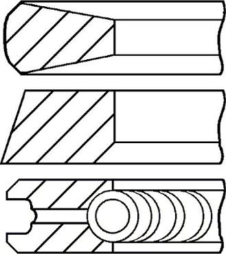 Wilmink Group WG1186881 - Piston Ring Kit car-mod.net