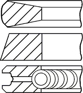 Wilmink Group WG1150451 - Piston Ring Kit car-mod.net