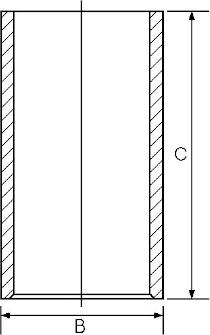 Wilmink Group WG1096118 - Cylinder Sleeve car-mod.net