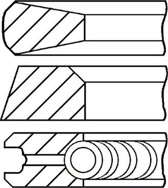 Wilmink Group WG1187887 - Piston Ring Kit car-mod.net