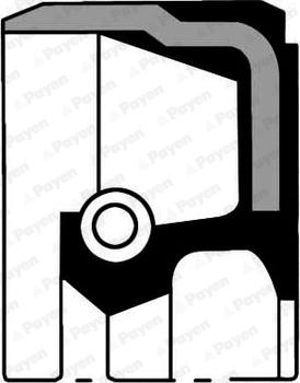 Wilmink Group WG2046684 - Shaft Seal, differential car-mod.net