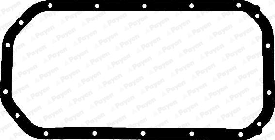 Wilmink Group WG1091057 - Gasket, oil sump car-mod.net