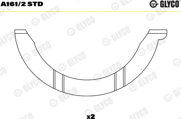 Wilmink Group WG1093004 - Thrust Washer, crankshaft car-mod.net