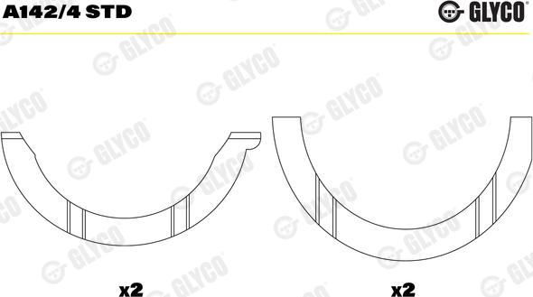 Wilmink Group WG1092998 - Thrust Washer, crankshaft car-mod.net