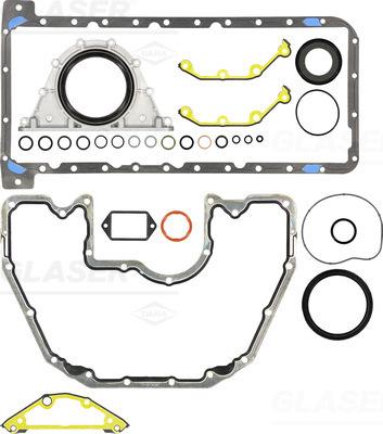 Wilmink Group WG1000630 - Gasket Set, crank case car-mod.net