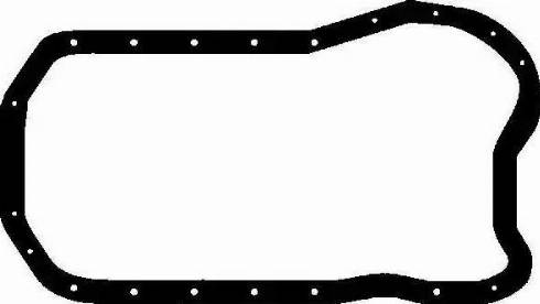 Wilmink Group WG1007586 - Gasket, oil sump car-mod.net