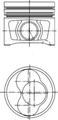 Wilmink Group WG1016612 - Piston car-mod.net