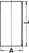 Wilmink Group WG1021738 - Cylinder Sleeve car-mod.net