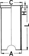 Wilmink Group WG1021649 - Cylinder Sleeve car-mod.net