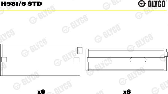 Wilmink Group WG1145231 - Crankshaft Bearing Set car-mod.net