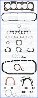 Wilmink Group WG1164075 - Full Gasket Set, engine car-mod.net