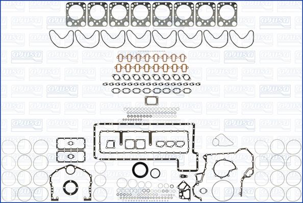 Wilmink Group WG1165222 - Full Gasket Set, engine car-mod.net