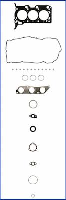 Wilmink Group WG1165759 - Full Gasket Set, engine car-mod.net