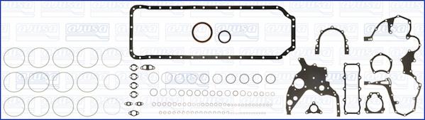 Wilmink Group WG1168837 - Gasket Set, crank case car-mod.net