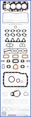 Wilmink Group WG1163915 - Full Gasket Set, engine car-mod.net