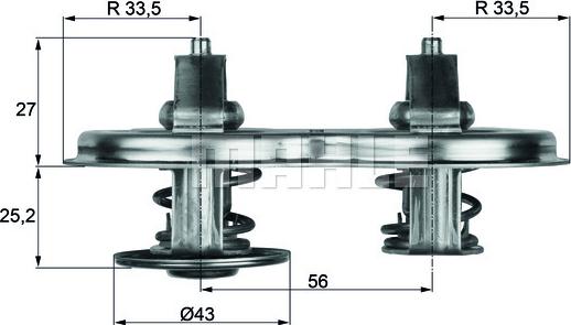 Wilmink Group WG1104809 - Coolant thermostat / housing car-mod.net