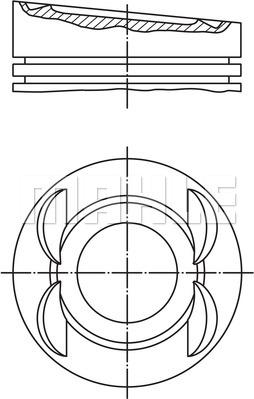 Wilmink Group WG1104344 - Piston car-mod.net