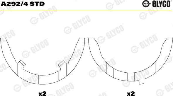 Wilmink Group WG1185975 - Thrust Washer, crankshaft car-mod.net