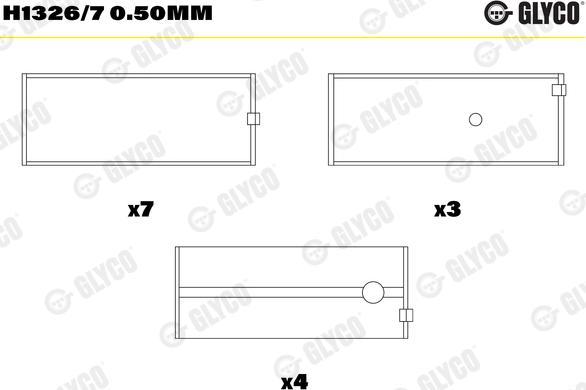 Wilmink Group WG1186406 - Crankshaft Bearing Set car-mod.net