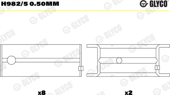 Wilmink Group WG1186516 - Crankshaft Bearing Set car-mod.net