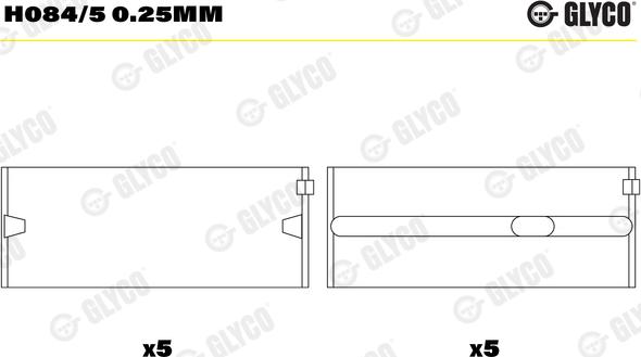 Wilmink Group WG1186049 - Crankshaft Bearing Set car-mod.net