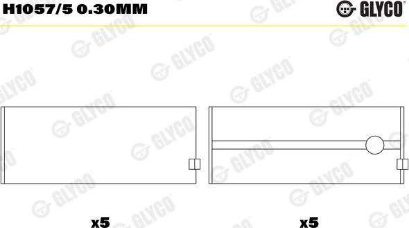 Wilmink Group WG1186140 - Crankshaft Bearing Set car-mod.net