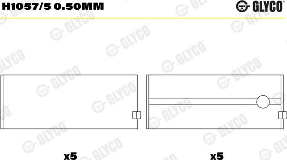 Wilmink Group WG1186141 - Crankshaft Bearing Set car-mod.net