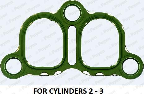 Wilmink Group WG1182049 - Gasket, intake manifold car-mod.net