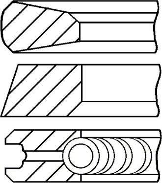 Wilmink Group WG1187485 - Piston Ring Kit car-mod.net