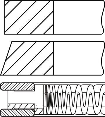Wilmink Group WG1187509 - Piston Ring Kit car-mod.net