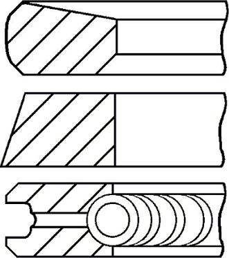 Wilmink Group WG1187204 - Piston Ring Kit car-mod.net