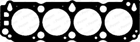 Wilmink Group WG1176636 - Gasket, cylinder head car-mod.net