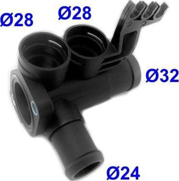 Wilmink Group WG1805561 - Coolant Flange car-mod.net